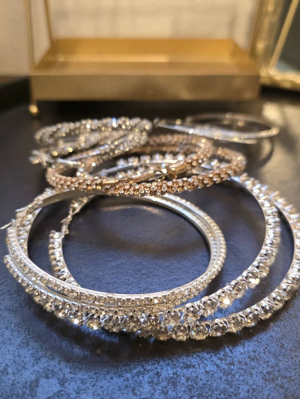 N/A sparkly hoop